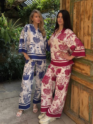 Легкий женский костюм SOL-A3047T800