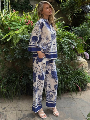 Легкий женский костюм SOL-A3047T800