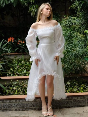 Элегантное женское платье SOL-A3049T1100