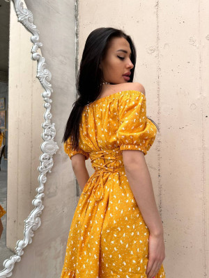 Летнее короткое платье SOL-A2799T300