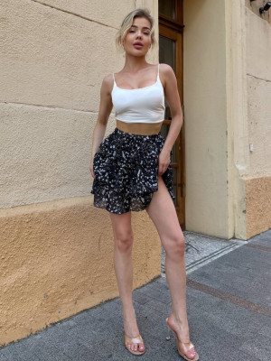 Шифоновая юбка MSM-A270T340