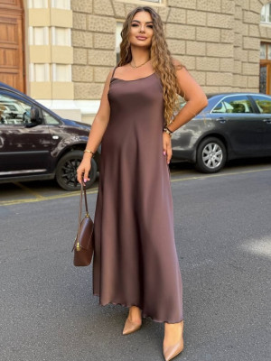 Елегантна атласна сукня AB-A248T17