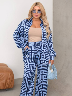 Стильний оверсайз костюм CUR-A909T780