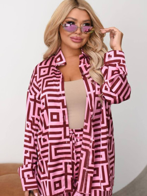 Стильний оверсайз костюм CUR-A909T780