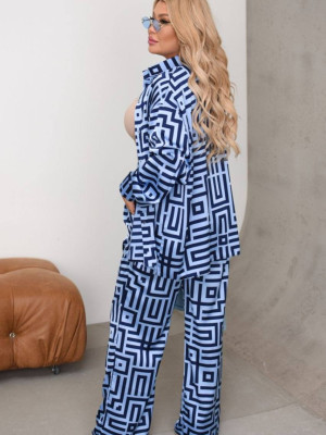 Стильний оверсайз костюм CUR-A909T780