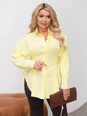 Блуза з затяжками збоку CUR-A913T550