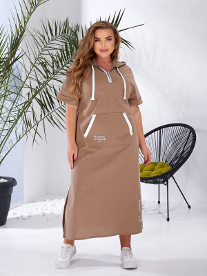 Платье в спортивном стиле MOV-A124T620