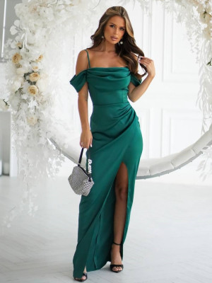 Платье со спущенными рукавами KA-A7554T750