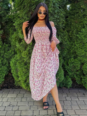 Легкое летнее платье VM-A10518T390