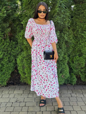 Легкое летнее платье VM-A10518T390