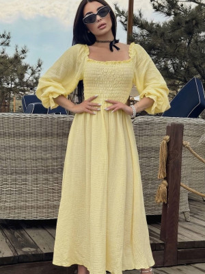 Нежное платье макси VM-A10516T550