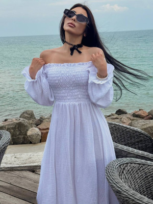 Нежное платье макси VM-A10516T550