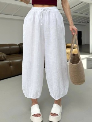 Муслінові оверсайз штани DMP-R1753T350B400