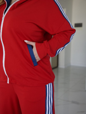 Костюм з джинсовими вставками VOJ-A345T850