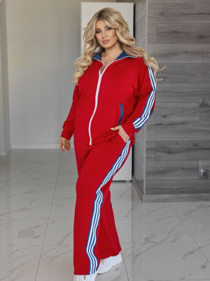 Костюм с джинсовыми вставками VOJ-A345T850