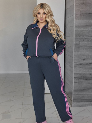 Костюм з джинсовими вставками VOJ-A345T850