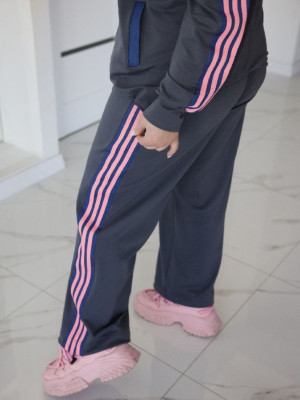 Костюм з джинсовими вставками VOJ-A345T850