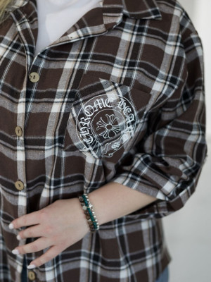 Рубашка свободного кроя VOJ-A1072T550