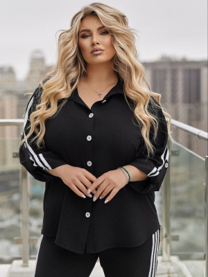 Рубашка и джоггеры с лампасами VOJ-A1075T650