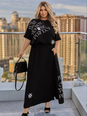 Летний костюм с юбкой VOJ-A1022T680