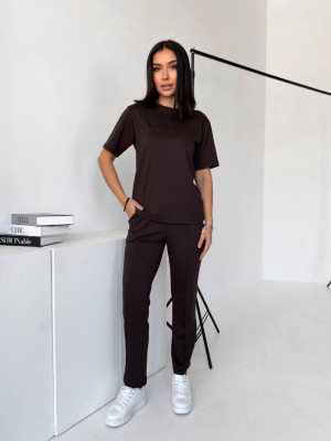 Базовый трикотажный костюм NOB-A26017T390