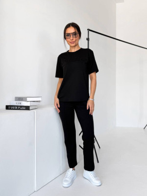 Базовый трикотажный костюм NOB-A26017T390