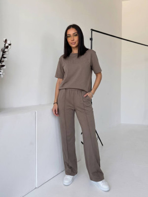 Базовый трикотажный костюм NOB-A26017T390