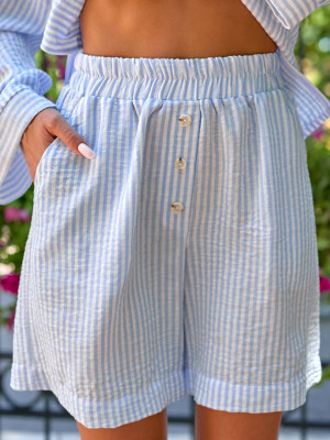 Льняные рубашка и шорты NOB-A25034T550