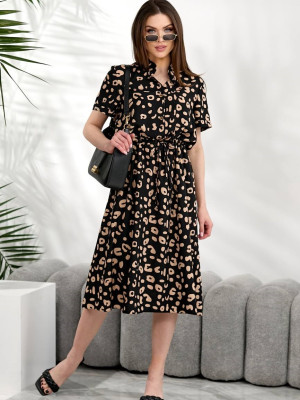 Стильна штапельна сукня NOB-A26021T420