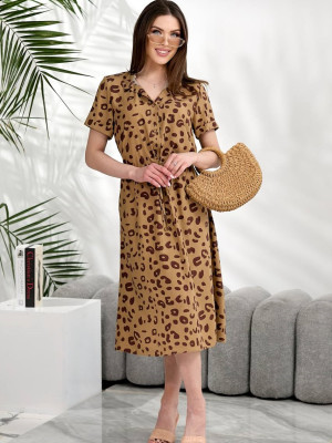 Стильна штапельна сукня NOB-A26021T420