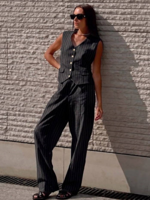 Жилет та штани палаццо CUR-A914T820