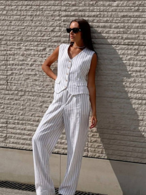 Жилет та штани палаццо CUR-A914T820