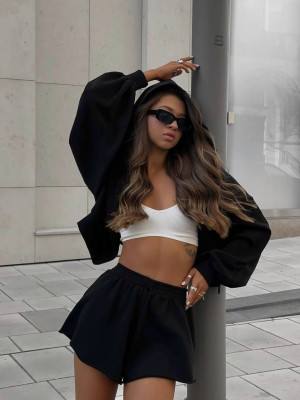 Оверсайз худи и шорты DMP-R1112T400