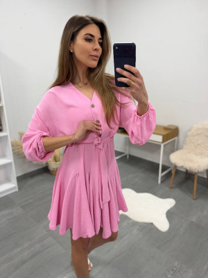 Легкое платье на пуговицах DMP-R1776T450B500