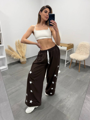 Оверсайз штаны со звездочками DMP-R1880T380