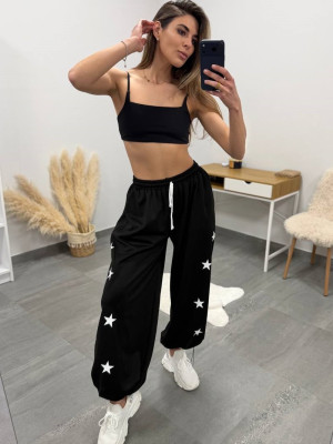 Оверсайз штани з зірочками DMP-R1880T380