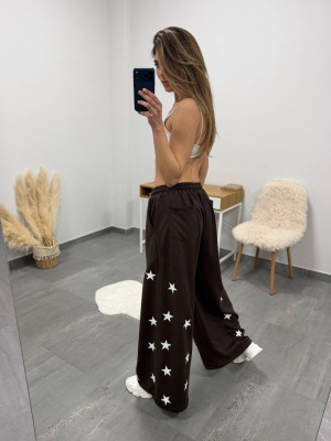 Оверсайз штаны со звездочками DMP-R1880T380