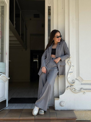 Летний костюм в полоску DMP-P1750T650