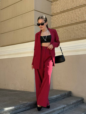 Летний костюм в полоску DMP-P1750T650