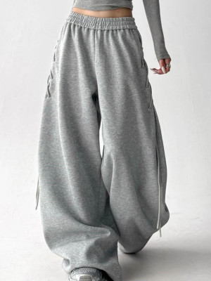 Штани з шнурівкою по боках DMP-A1953T330